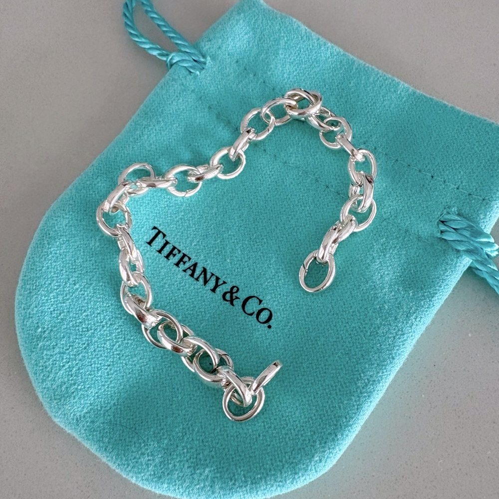 Tiffany and Co. Opening link bracelet